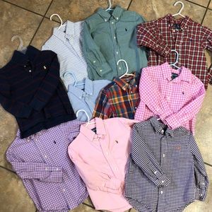 Lot of 10 boys Polo shirts